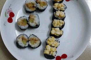 肉松寿司的做法视频,简单美味，轻松上手