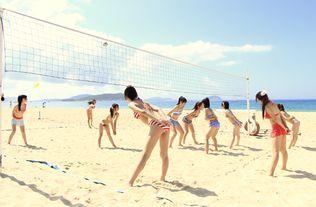 沙滩泳装视频,夏日风情尽收眼底