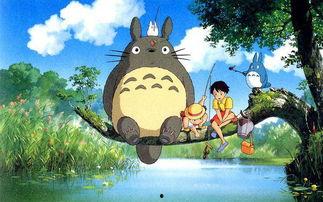 动漫龙猫图片大全可爱,动漫界的治愈系萌宠大盘点