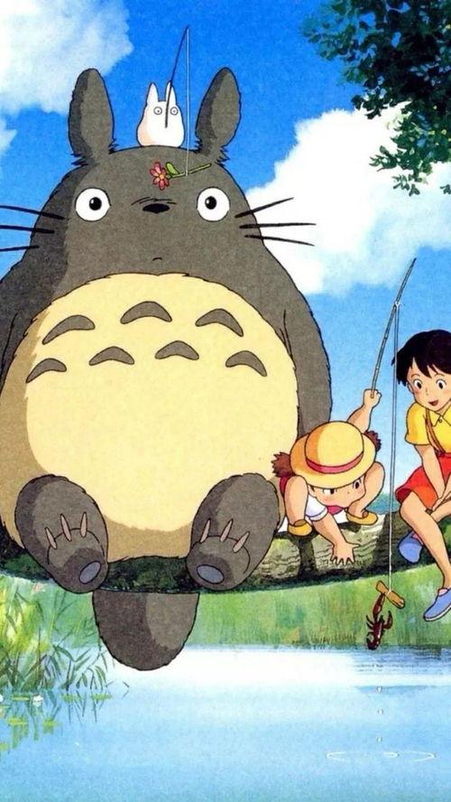 动漫龙猫图片大全可爱,动漫界的治愈系萌宠大盘点