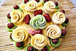 做花糕视频,传统美食的精致呈现