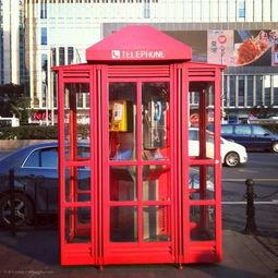 电话亭图片,探寻电话亭的时光印记
