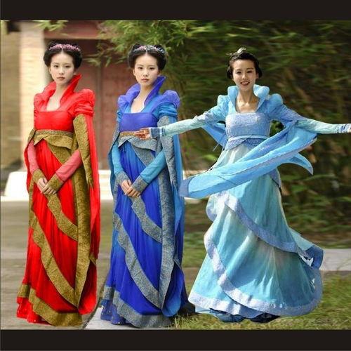 广袖流仙裙图片,古典与现代交融的时尚演绎