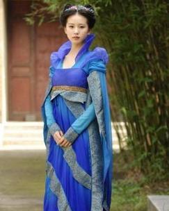 广袖流仙裙图片,古典与现代交融的时尚演绎