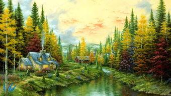 画风景图片大全,探索画风景图片大全中的绝美风光