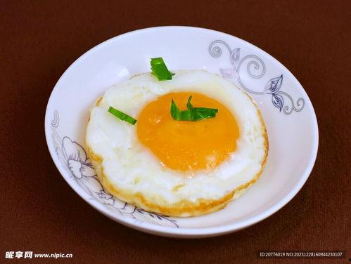 煎鸡蛋图片,唤醒味蕾的早餐艺术