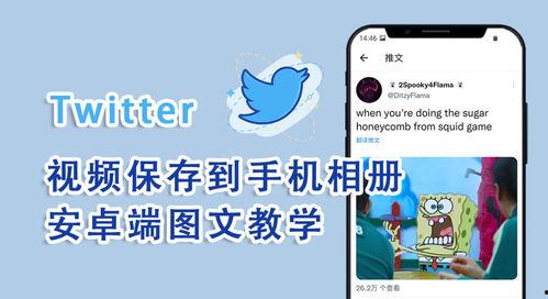 手机推特下视频的方法,一键保存精彩瞬间