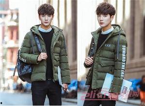韩国冬天男,男生们的保暖时尚挑战