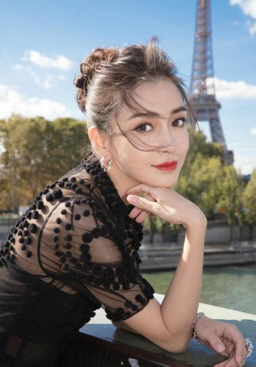 杨颖丸子头图片大全集